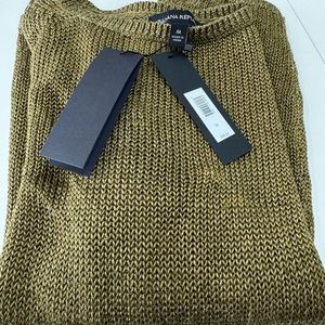 Banana Republic Black Size Medium Sweater color green olive
